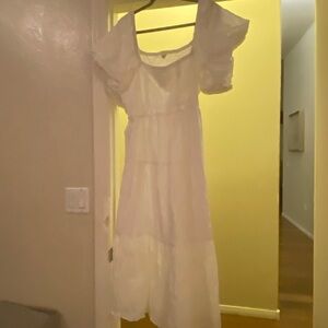New Elegant White Dress